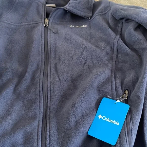 NWT Columbia fleece zip up sweatshirt XL - Picture 9 of 12